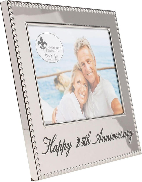 Picture Frames 4x6 Happy 25th Anniversary